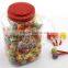 12g Fruit Lollipop Candy / Lollipop with Whistle In Jar