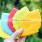 Creative Portable Silicone Maple Leaf Shape Pocket Cup for Camping Hiking Home Use