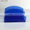 3-tier wholesale office suppliers blue acrylic document holder