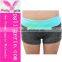 Hot sale blue high waist women summer running tight sports shorts