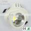 China manufacturer Alumminum cutout 75mm 9w COB Grille Downlights