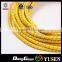 Fashionable sports Safety coloured 3mm elastic shoelace with stopper no tie shoe laces