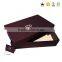 Folding Cardboard Luxury Matchbox Style DVD Gold Gift Box