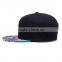 custom design your own logo 100%cotton 6 panel blank snapback cap