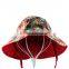 Anime Mesh Vented Print Funny Plain Custom Bucket Hat With String