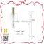 Shining gold cap clear bottle 23.5ml building mascara brush
