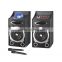 Double pair stage speaker with bluetooth professional