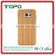 Natural Bamboo Genuine wood real hard wood bamboo phone case for samsung galaxy note5 s6 s6edge s7 s7edge