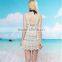 Wholesale Sleeveless Sexy Lace Dress Beach Wear
