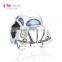 D123 jewelry silver cable car charm,sterling enanel beads with crystal