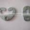 Metal Zinc Galvanized Snap Hook, Simple Hook, Spring Hook