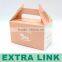 High Quality Milk Chocolate Box Paper Cardboard Packaging With Handle