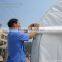 2015 Newest 18x20m Curved Marquee Tent with clear roof and sidewalls