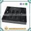 Customized Shape and Logo Black PVC Tray for Cosmetics