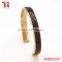 python skin bracelet imitation gold bangle tiny bangle
