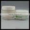 Round black empty 100g cream plastic jar,clear acrylic cream jar,cosmetic plastic jar