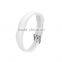 WatchBands Luxury Silicone Watch Replacement Band Strap For Fitbit Flex 2 Flex2 With Classic Buckle