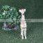 handmade unstuffed animal vivid plush giraffe toys
