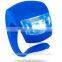 new arrival environmental silicone bike light strong light torch