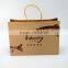 Takeaway food gorcery kraft paper bags