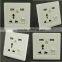 universal wall face plate outlet panel power supply socket with 2 usb