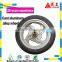 rubber wheel aluminum wheel with ball bearing /Metal wheels/aluminum rim wheel