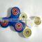 EDC Fidget toy hand decompression spinner fidget white holder with hybrid si3n4 ceramic bearings with colorful sealed bearings