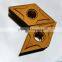 high shock resistance DNMG 150404-D tungsten carbide insert small cutting corner radius