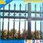 Powder coated pipe residential fence /picket palisade fences/european aluminium palisade fence