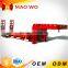 Hydraulic Multi Axles Low Bed Semi Trailer For Sale