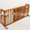 professional factory top quality 3 panels extended wooden pet gate dog fence