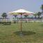 Big folding aliminum patio sun garden parasol umbrella