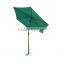 Hotsale outdoor beach green umbrella&hardware