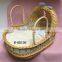 new design handmade comfortable baby wicker moses basket