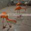 Fiberglass big bird statue decoration