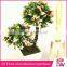 Good quality artificial plants mini artificial plant bonsai for interior decoration