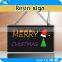 Energy saving high brightness welcome resin led sign board / led resin sign / led open sign for bars/cafes/restaurants