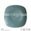 Ceramic square solid color Plate