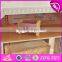 New design beautiful princess wooden dollhouse for children W06A218