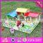 Top fashion kids wooden toy barns best sale children wooden toy barns W06A167-S