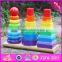 2016 new design children educational wooden shape sorter toy W13D130