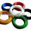 fine flexibility pu industry hose green coiled hose colorful 12mm*8mm