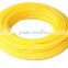 abrasion resistance spiral pvc tube coiled hose 6mm*4mm yellow 5m