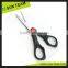 SC188 4-3/4" Sharp tip round black handle office scissors