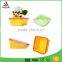 LFGB Silicone Square Lunch Box, Cheapest Square Lunch Box with Lock for Food Container