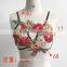 Lace Embroidery Red Baby Doll Sexy Lingerie Women Hot Sexy Solid Transparent Erotic Lingerie harness bra sexy boob bra lingerie