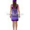 Women's Purple Crayon Fancy Dress Costume