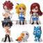 wholesale Cartoon Anime souvenirs toy the fairy tail figure keychain for children gift
