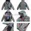 Popular Women's Warm Printing Long Sleeved Flower Colour Jacket Coat