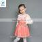 Girls coral fleece skirt kids suspender dress for girl fashion girls dress OEM service